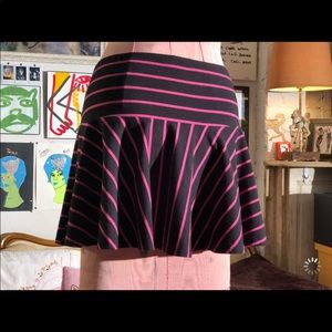 Betsey Johnson striped skirt